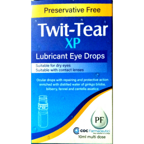 TWITTEAR XP ( SODIUM HYALURONATE + GINKGO BILOBA + BLUEBERRY + FENNEL